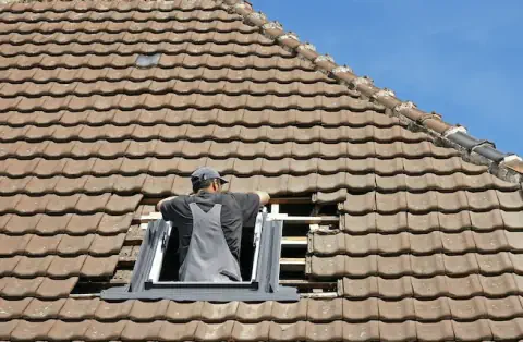 Pose de velux à Cépet